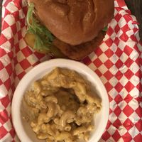 Ultimate chckn sandwich & Mac & chz  at Bean Vegan Cuisine in Charlotte