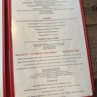 Menu  at Bean Vegan Cuisine in Charlotte