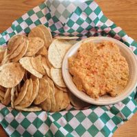 pimento cheese at Bean Vegan Cuisine in Charlotte