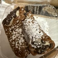 Chef Julia’s amazing cannoli. I dream about this cannoli.  at Bean Vegan Cuisine in Charlotte
