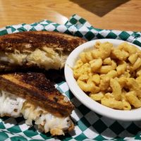 Bean Cuisine Reuben with Mac & Chez at Bean Vegan Cuisine in Charlotte