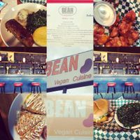 💯vegan food - BBQ cauliflower & vegan meatloaf, quesadillas and vegan fish sandwich  at Bean Vegan Cuisine in Charlotte