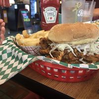 BBQ pulled “pork” sandwich  at Bean Vegan Cuisine in Charlotte