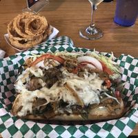 Philly “cheese” steak at Bean Vegan Cuisine in Charlotte
