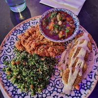 Hummus & Falafel at Das Wunderlämpchen in Trier