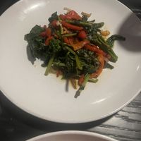 Rabe side dish   at Cassarino's in Providence