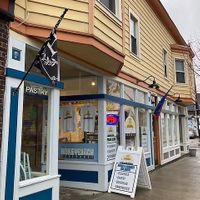 Exterior entrance at The HoneyBirch Bakehouse in Cleveland