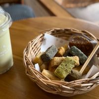 My humble feast with gratitude, namaste!   at Pim Tofu in Chiang Mai