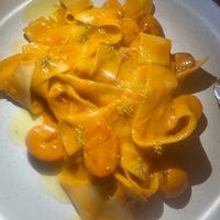 Sungold tomato sauce pappardelle   at Pietramala in Philadelphia