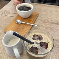 Iced decaf Americano and Americano   at Winter - Kaffee & Mehr in Karlsruhe