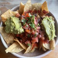 Nachos, made vegan  at Miss Margarita in Byron Bay
