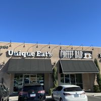 Exterior sign  at Unique Eats in Las Vegas