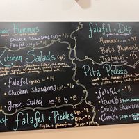   at Falafel Kitchen - Food Stall in Dublin