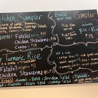   at Falafel Kitchen - Food Stall in Dublin