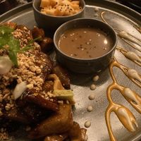 Vegane Ente mit lecker Sauce und Rettichsalat  at Bless in Hamburg