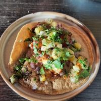 One of the cauliflower tacos (got 2) at Cú in Belfast