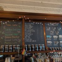 Menu at Bluestone Roasting Co in Saugerties