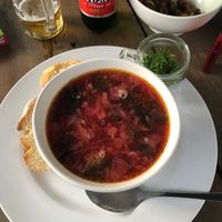 Borscht at Chakra Tavern in Tabanan
