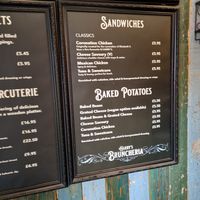 Menu 1. at Keenan's in Morpeth