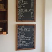 Drinks menu at The Market Place in Morpeth