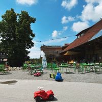 Innenhof  at Gut Hügle Erlebnishof in Ravensburg