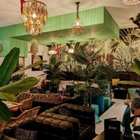 The interior restaurant at Jungle Vibes At The Marina (by Arabella) in Lanzarote