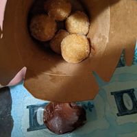 nutella churros balls at Fils de pout' in Paris