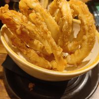 Onion rings at The Barrelman in Dundee