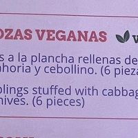 vegan gyozas   at Ramen Shifu - Consell de Cent in Barcelona