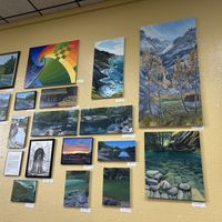 Artwork for sale   at Frankie's NY Bagels in Eureka