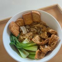 Herbal soup noodle  at Six Spring Vegetarian Cafe in Penang