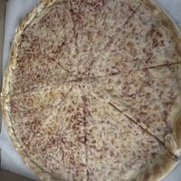 Vegan cheese pizza #Veganuary at Nicole's Pizza in Boston