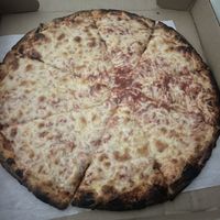 Vegan cauliflower pizza  at Nicole's Pizza in Boston