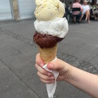 Maracuja (sugar free), Lemon and Chocolate with Hazelnuts at Berry's - Charco in Tenerife