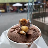 Vegan Ferrero rocher ice cream  at Berry's - Charco in Tenerife