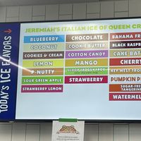 All the Fruit Flavors are dairy-free!   at Jeremiah's Italian Ice in Queen Creek