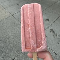 Strawberry coco pop  at Occasionally Honey in Coquitlam