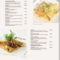 Menú vegetariano p2  at Crepes & Waffles -  Parque de la 93 in Bogota