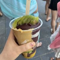 large size acai bowl  at Oakberry in Surfers Paradise