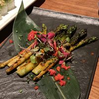 Grilled asparagus   at SumoMaya in Scottsdale
