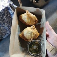 I took one of both to try :) at Hommie Samosas  - Pai in Pai