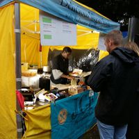 At CC Events' Severndroog Castle street food evening 14th July 2023 at Joy's Caribbean Fusion in South East London