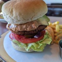 Chipotle burger at Avec in Jeju