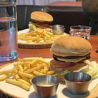 Cheese burger  at Avec in Jeju