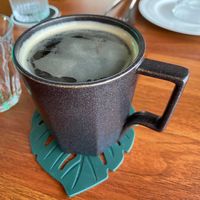 Hot americano at Avec in Jeju