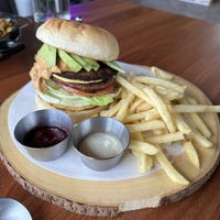 Chipotle Burger  at Avec in Jeju