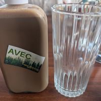 Mylk tea at Avec in Jeju