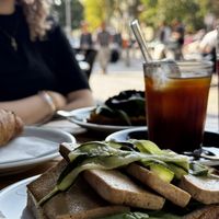 Rosted tofu sandwich 🥪   at KAFFEE.BAR in Berlin