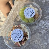 i’m not plastic!  at Hey Greek - 헤이그릭 - Maybe closed in Jeju