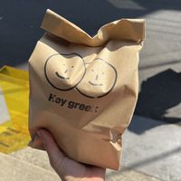 paper bags   at Hey Greek - 헤이그릭 - Maybe closed in Jeju